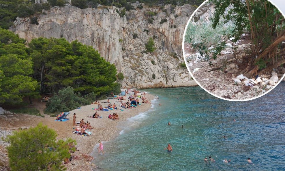 FKK Nugal  i ljudski izmet na razvikanoj plaži