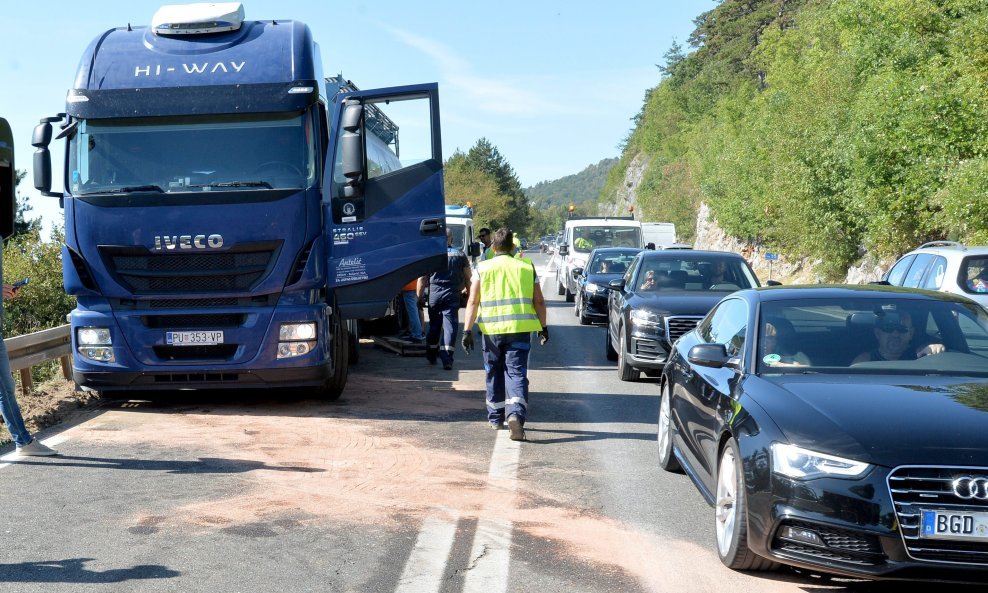 Prometna nesreća kod tunela Učka