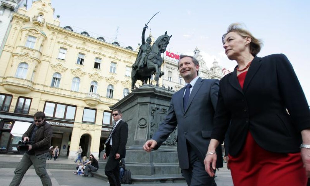 Karl Erjavec i Vesna Pusić