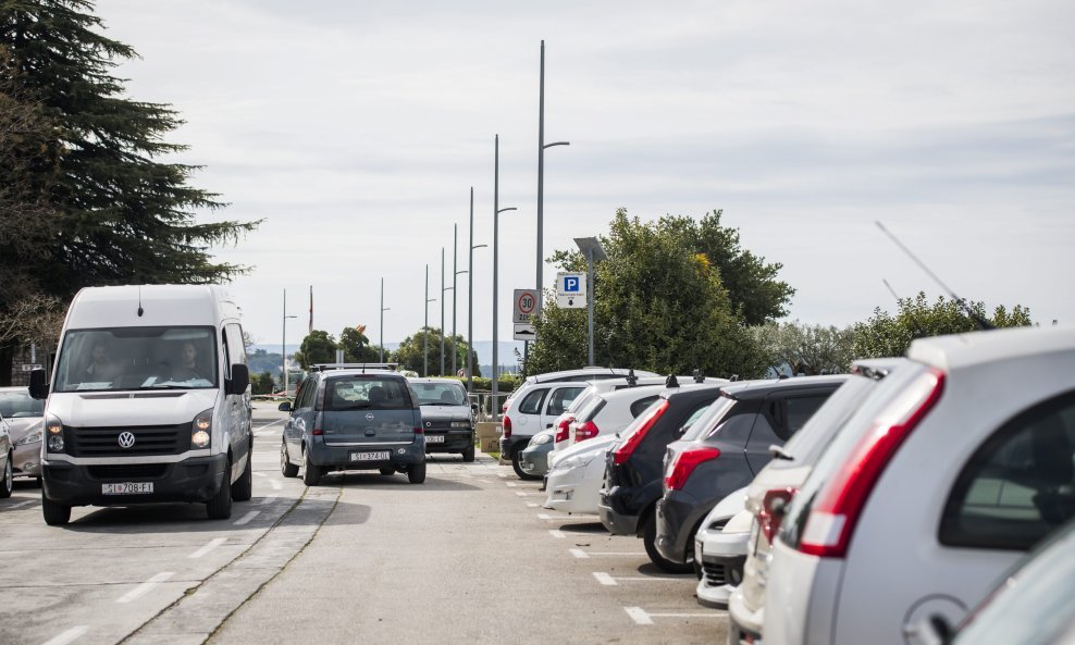 Ilustracija (parking u Šibeniku)