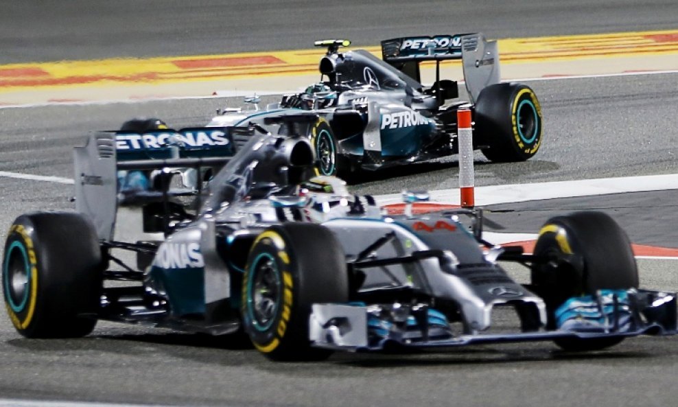 Lewis Hamilton i Nico Rosberg