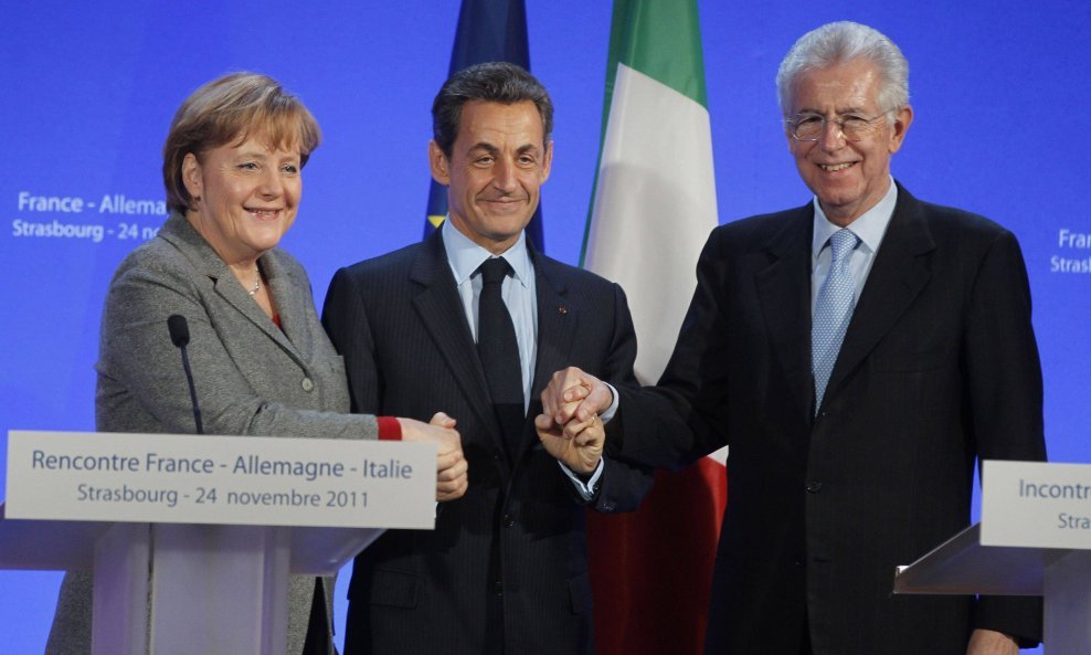 MERKEL, SARKOZY MONTI