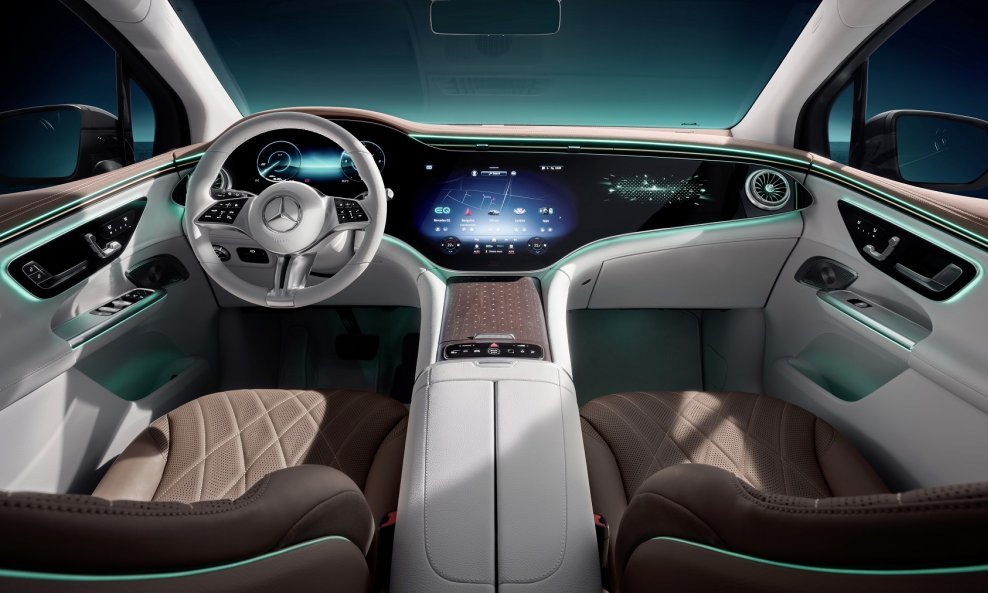Ovako će izgledati interijer Mercedes EQE SUV-a