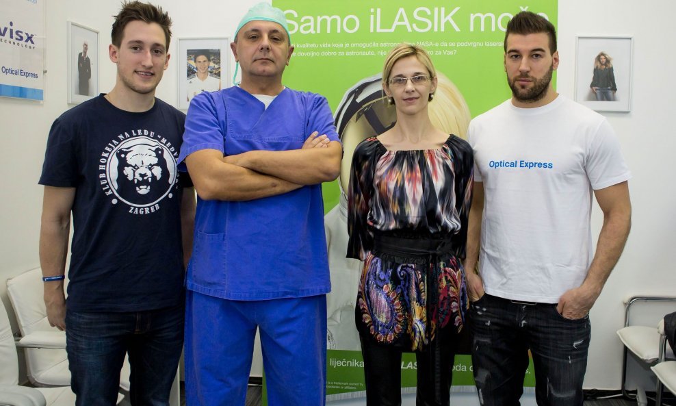 Brandon Buck, dr. Dean Šarić, Mirjana Troha, Saša Martinović