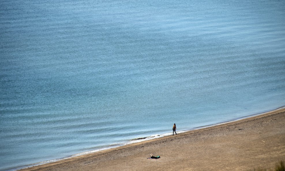 Plaža, ilustracija