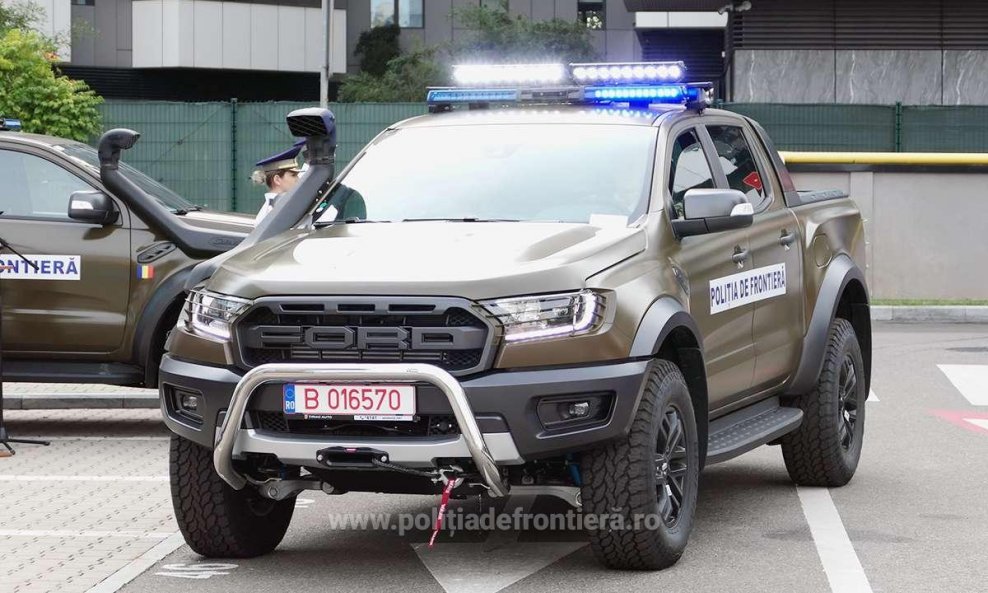 Granična policija Rumunjske nabavila 50 vozila za teški teren Ford Ranger Double Cab Raptor