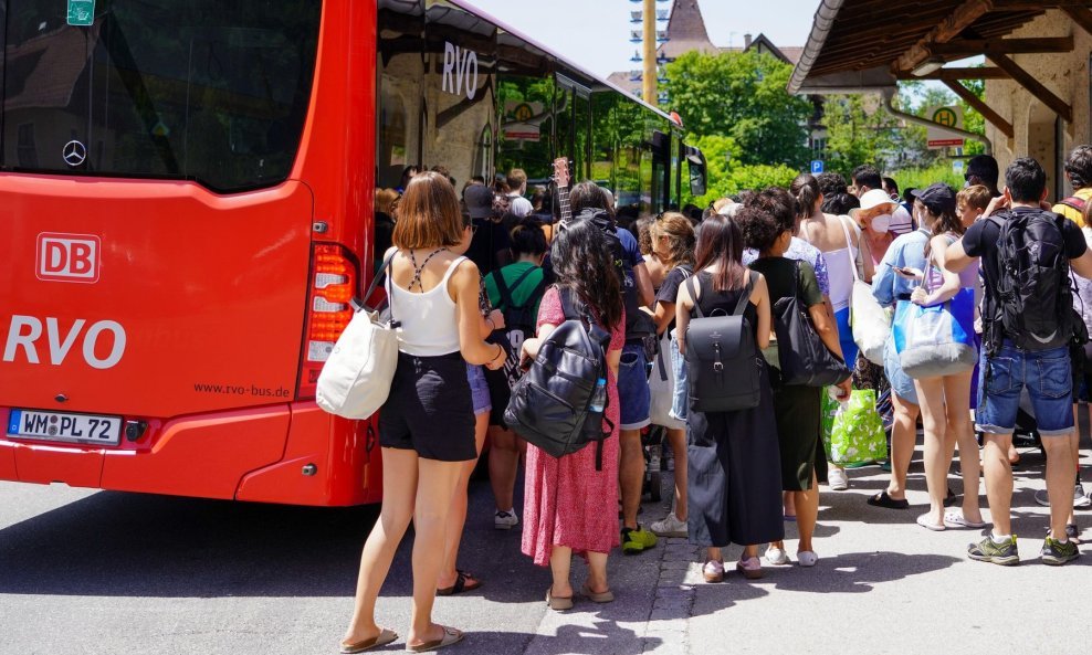 Željeznička postaja u Kochelu u Bavarskoj