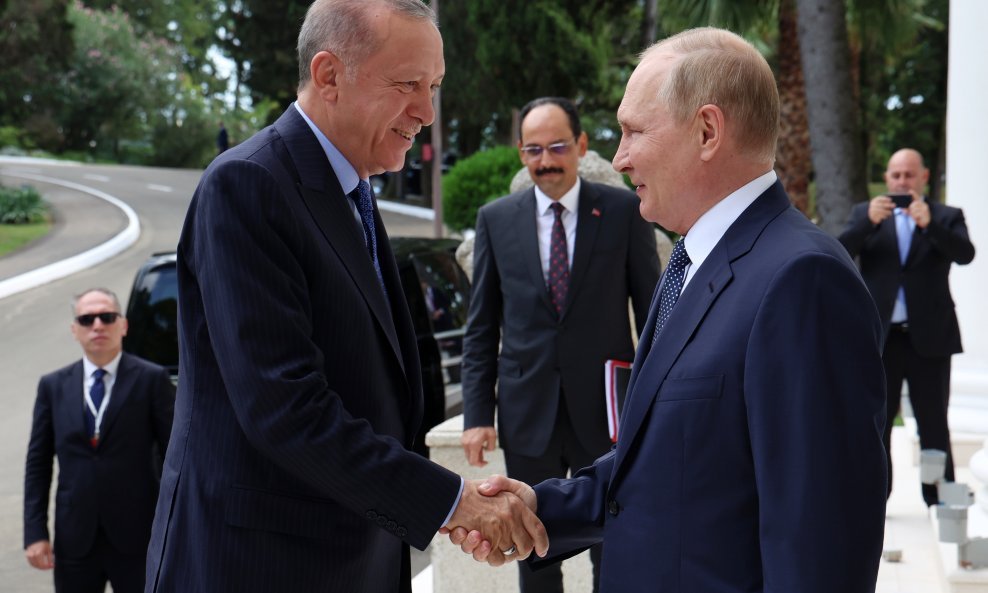 Recep Tayyip Erdogan i Vladimir Putin