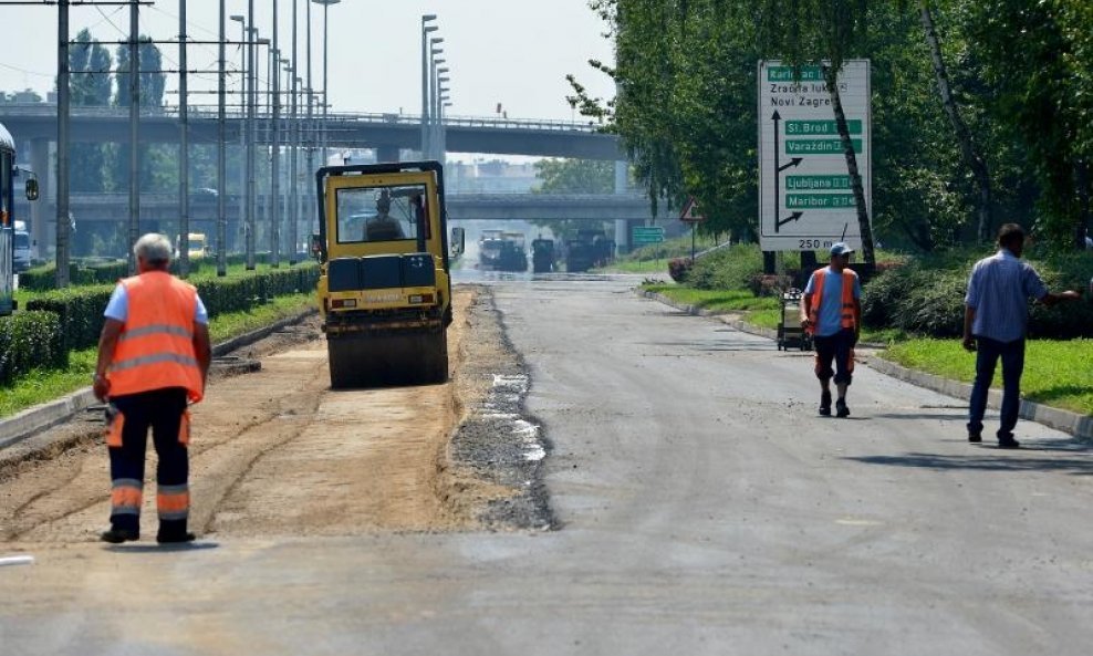 Popravak cesta po Zagrebu nakon mimohoda