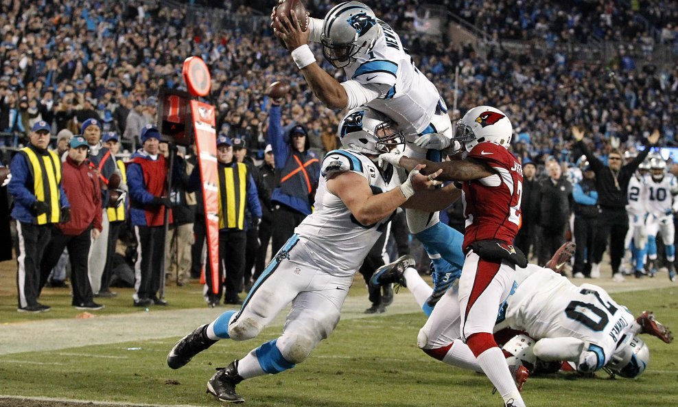 Carolina Panthers quarterback Cam Newton