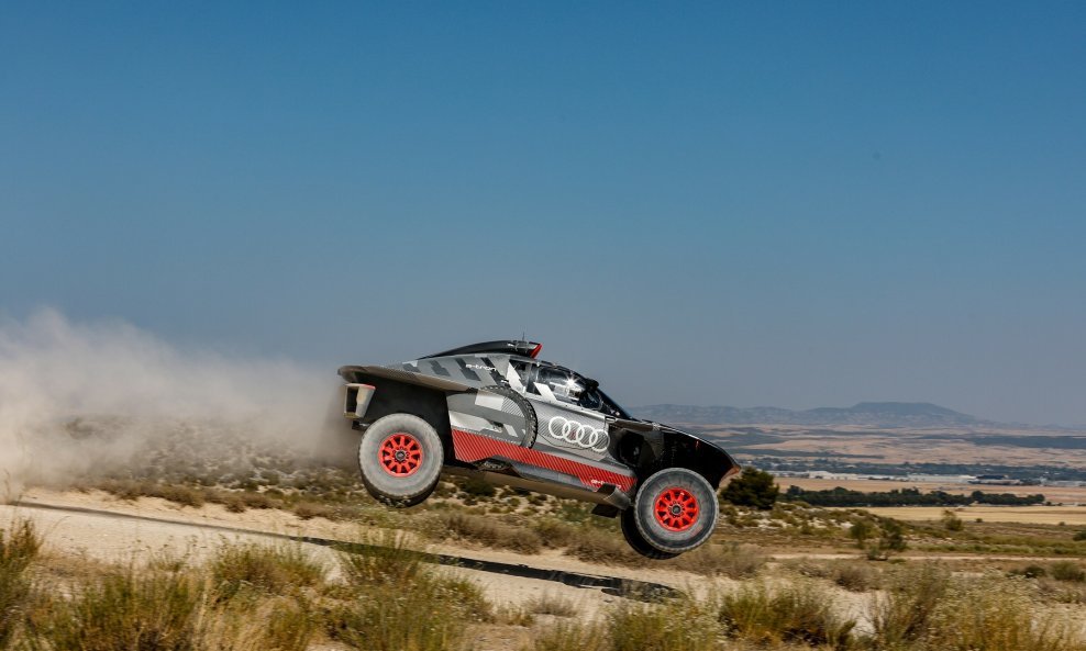 Audi RS Q e-tron E2: Dakar test Zaragoza, srpanj 2022.