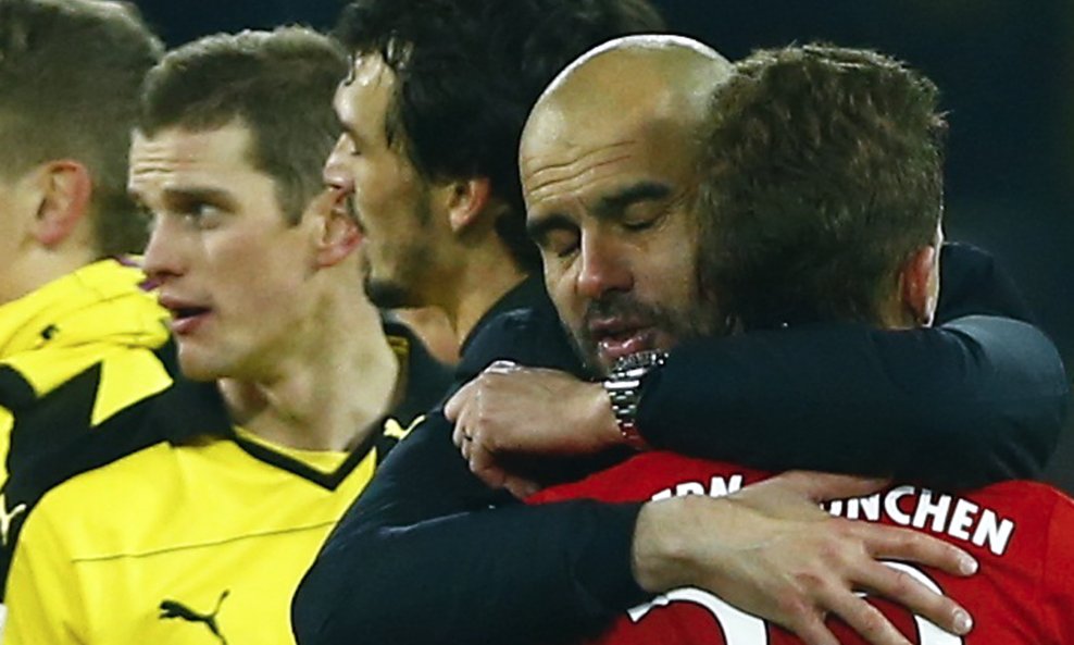 Pep Guardiola Bayern Borussia Dortmund