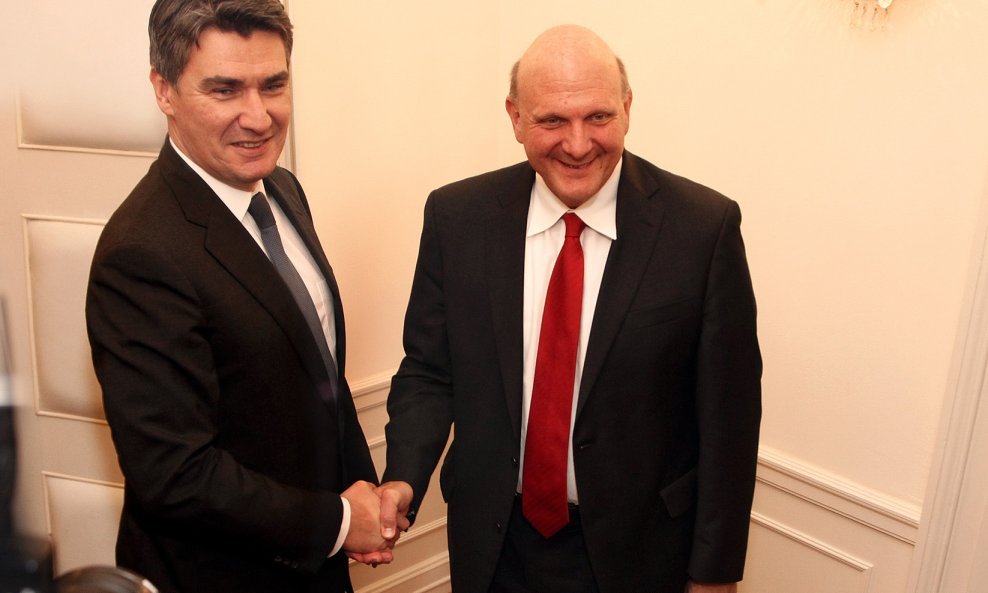 Zoran Milanović i Steve Ballmer