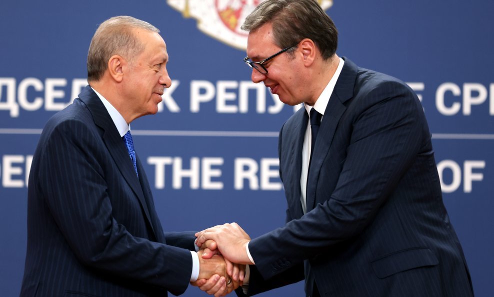 Recep Tayyip Erdogan i Aleksandar Vučić