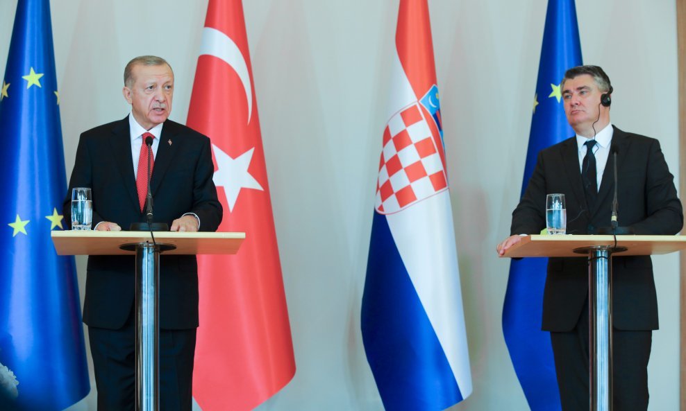 Recep Tayyip Erdogan i Zoran Milanović