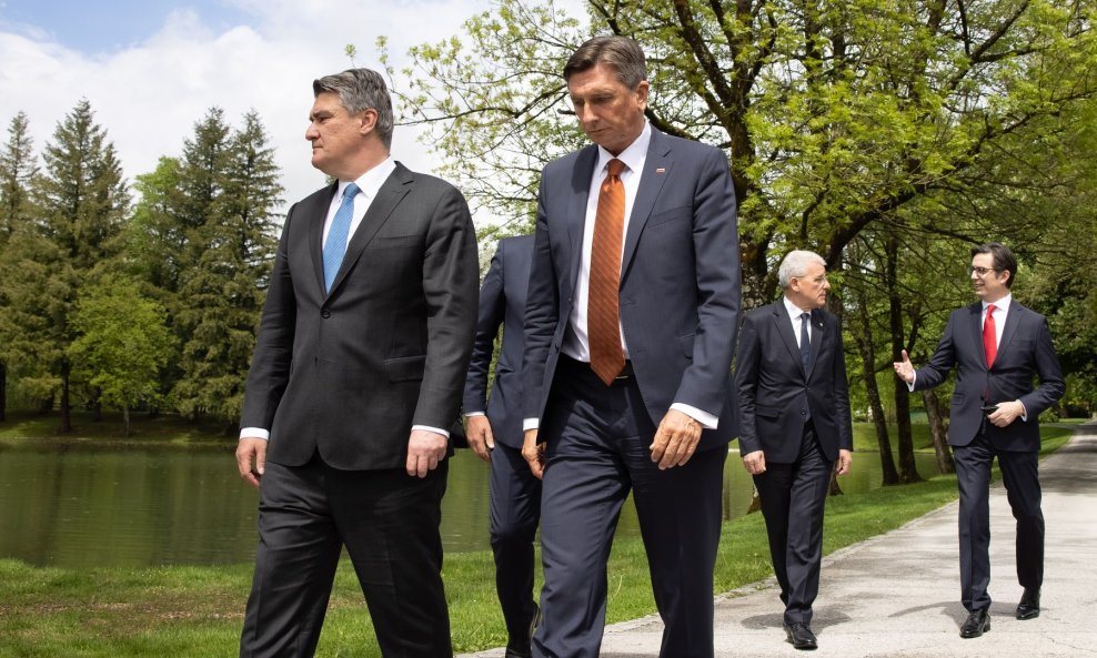 Zoran Milanović i Borut Pahor