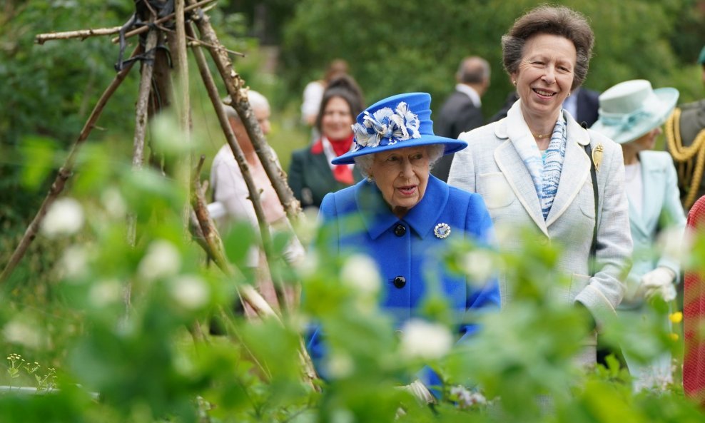 Princeza Anne i kraljica Elizabeta II.