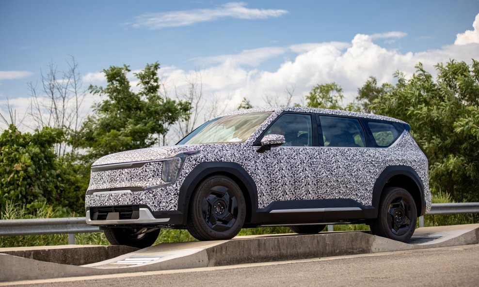 Kijino sljedeće potpuno električno vozilo, EV9 SUV, prolazi posljednje rigorozne testove