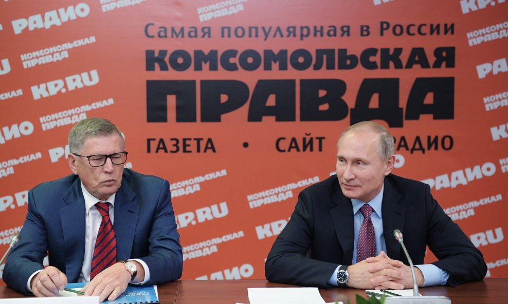 Vladimir Nikolajevič Sungorkin i Vladimir Putin