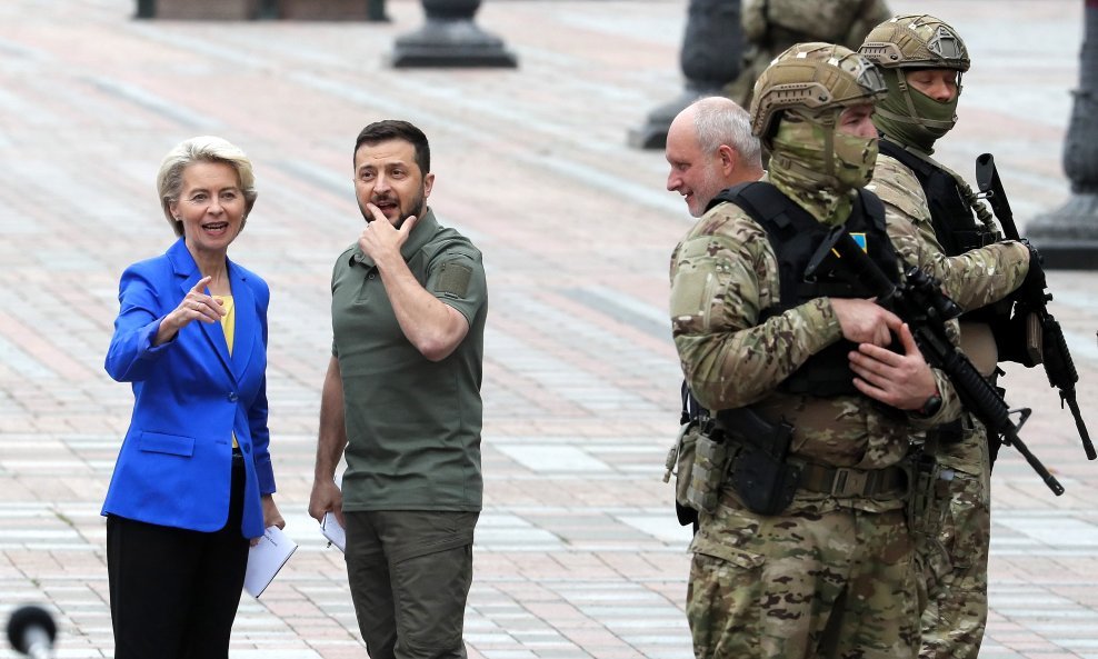 Ursula von der Leyen i Volodimir Zelenski