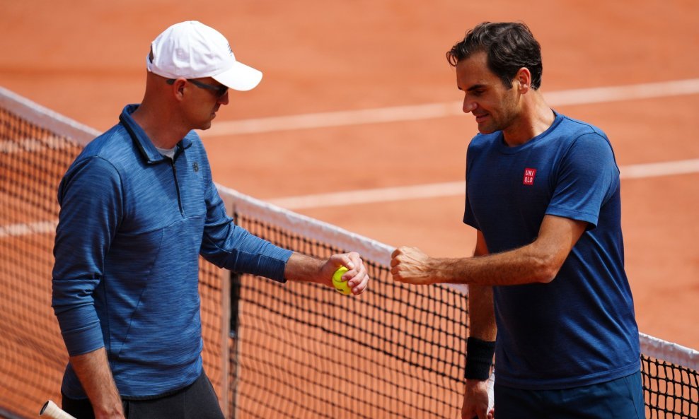 Ivan Ljubičić i Roger Federer