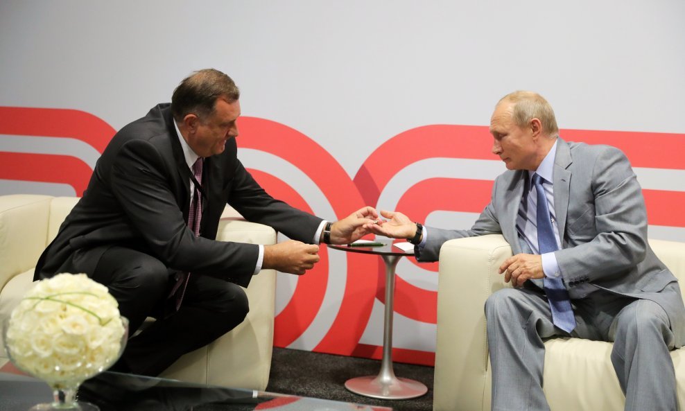 Milorad Dodik i Vladimir Putin