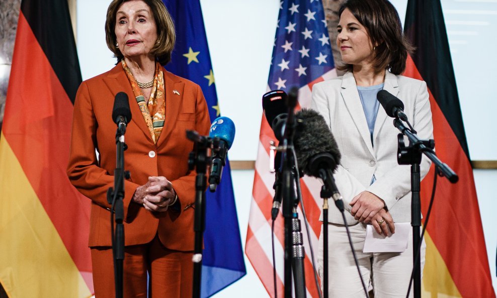 Nancy Pelosi i Annalena Baerbock