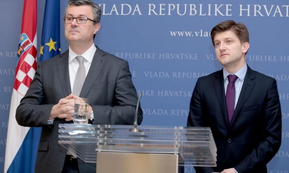 Tihomir Orešković i Zdravko Marić