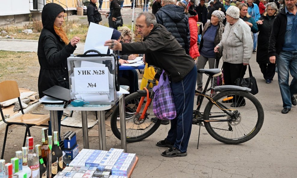 Takozvani referendum na okupiranim ukrajinskim područjima