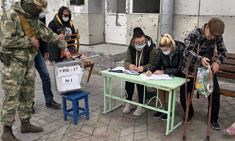 Takozvani referendum na okupiranim ukrajinskim područjima