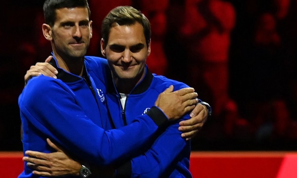 Novak Đoković i Roger Federer