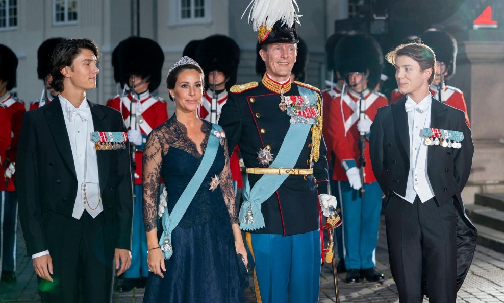 Princ Nikolai, princeza Marie, princ Joachim i princ Felix