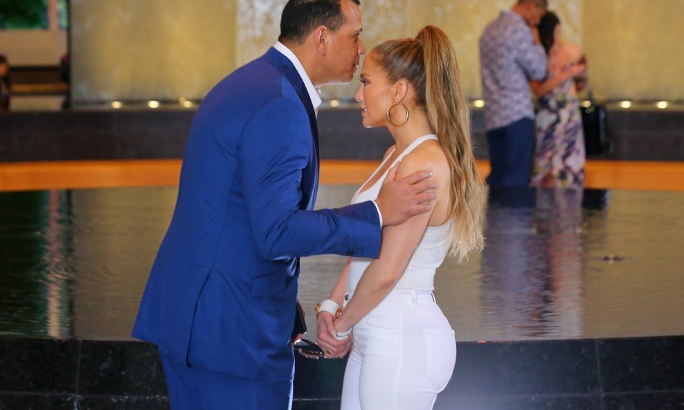 Alex Rodriguez i Jennifer Lopez