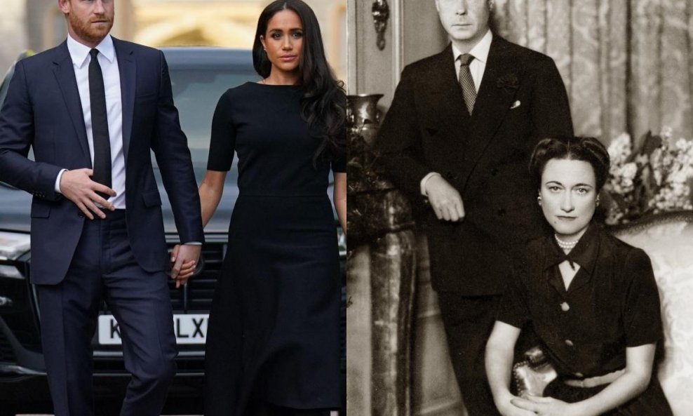 Princ Harry i Meghan Markle; kralj Edward VIII I Wallis Simpson