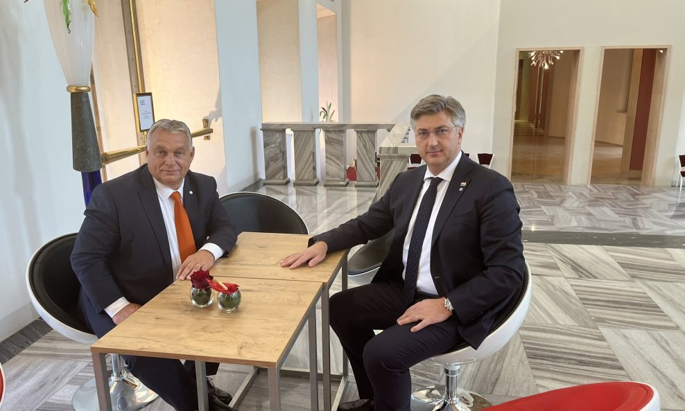 Viktor Orban i Andrej Plenković