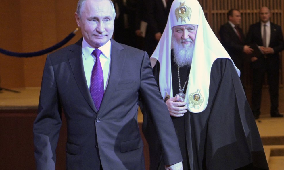 Vladimir Putin i patrijarh Kiril
