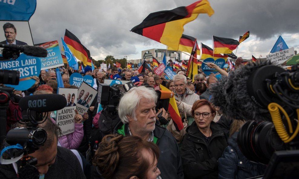 AfD prosvjed u Berlinu