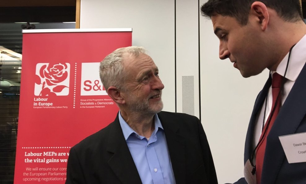 Davor Bernardić i Jeremy Corbyn