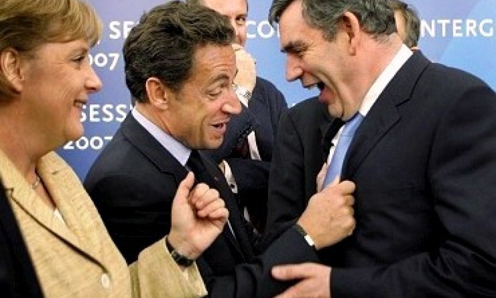 EU SARKOZY MERKEL BROWN