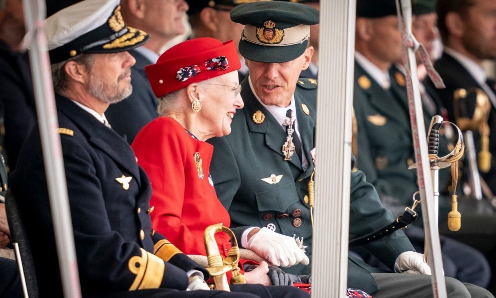 Kraljica Margrethe i princ Joachim