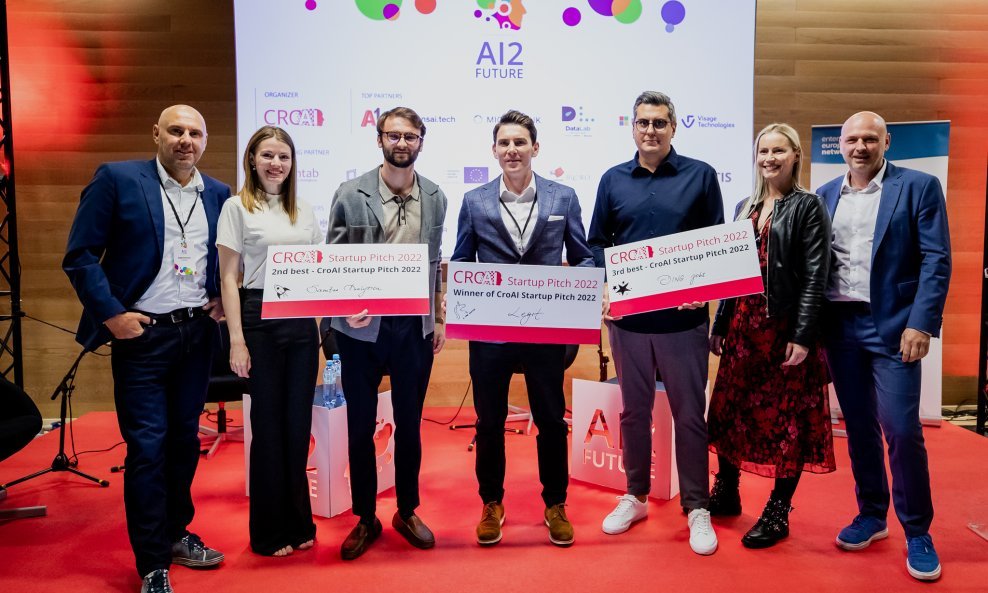 AI2FUTURE Top startup pitch pobjednici