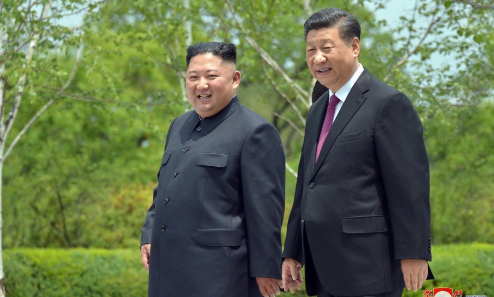 Kim Jong-Un i Xi Jinping