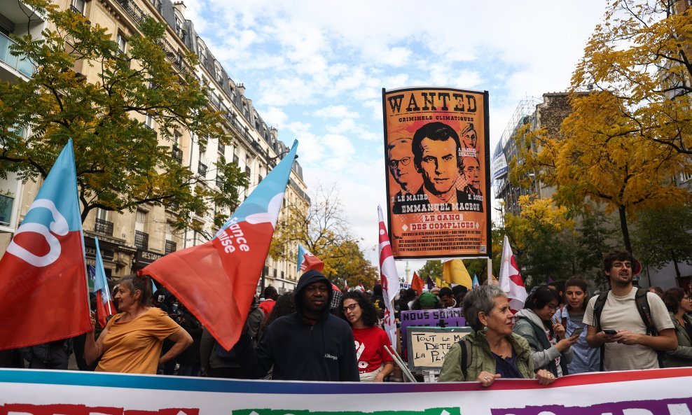 Prosvjedi zbog inflacije u Francuskoj