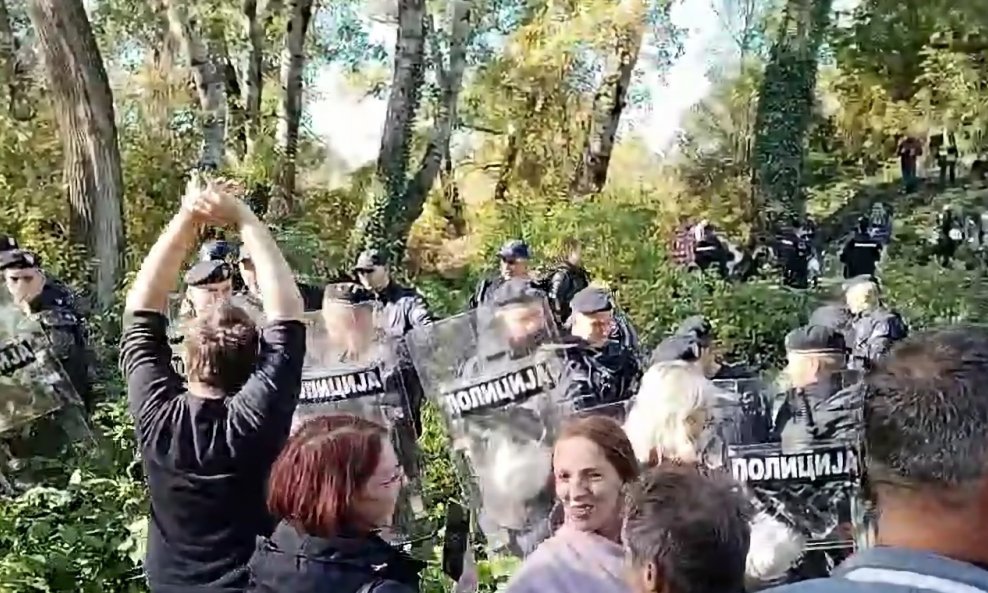 Prosvjed u Novom Sadu