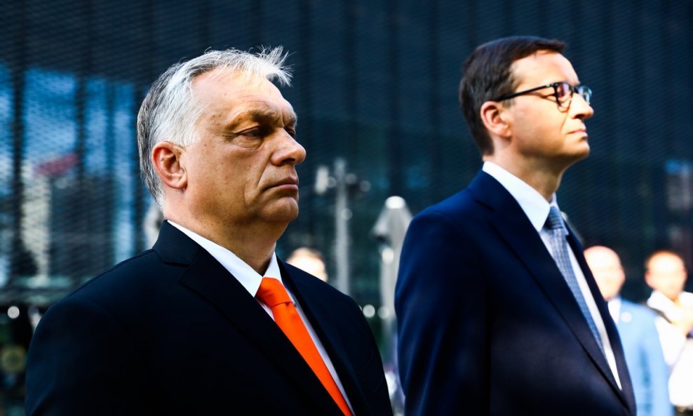 Mateuzs Morawiecki i Viktor Orban