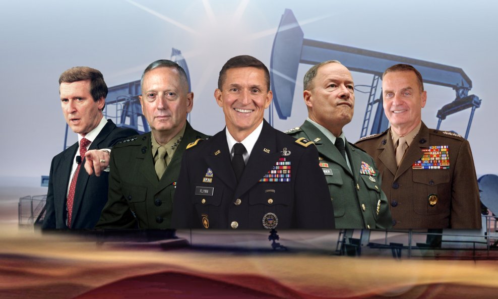 William Cohen, James Mattis, Michael Flynn, Keith Alexander, James L. Jones