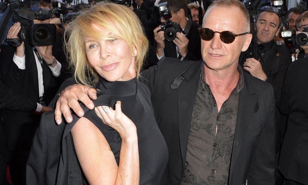 Sting i Trudie Styler