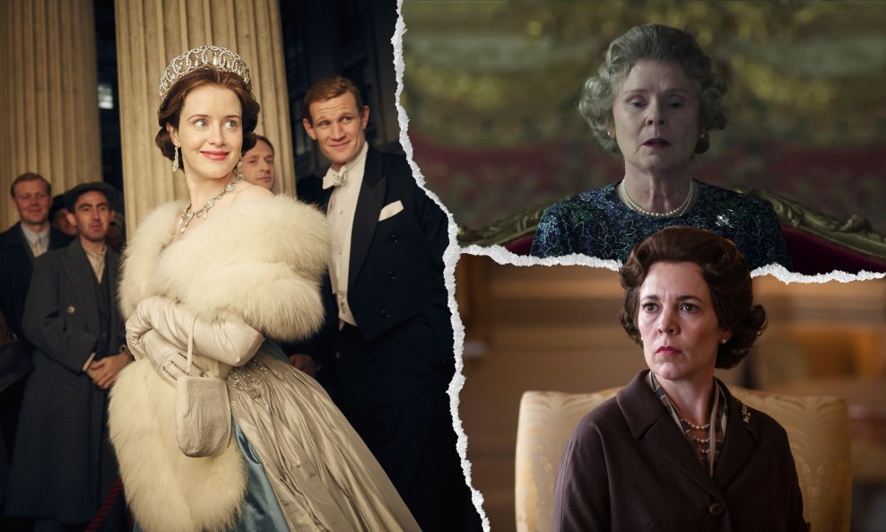 Claire Foy, Olivia Colman i Imelda Staunton utjelovile su kraljicu Elizabetu II