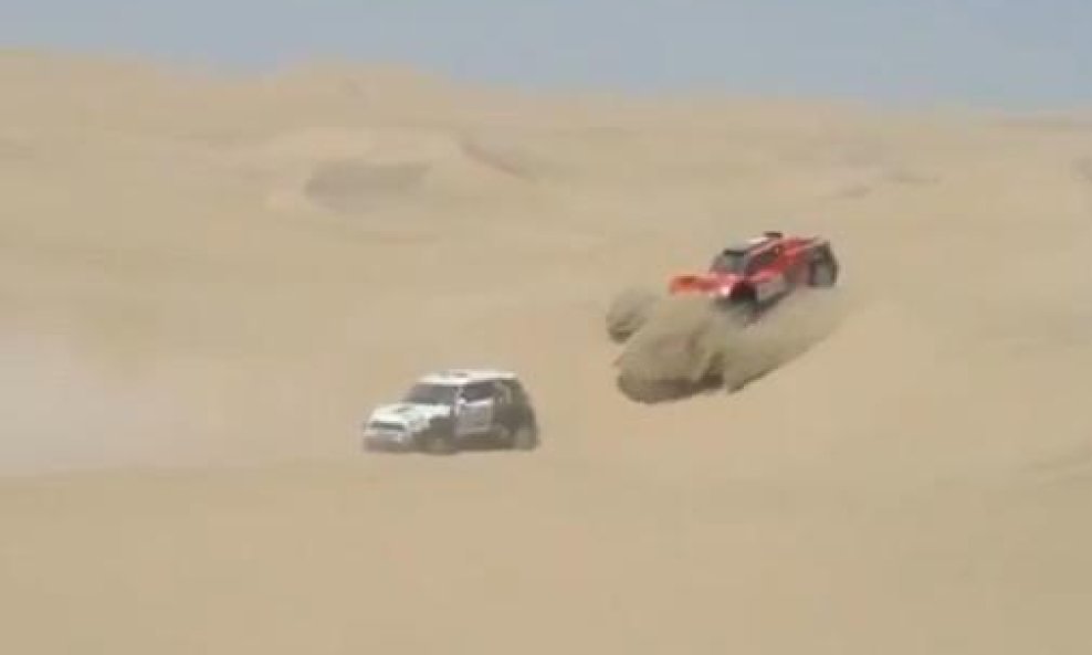Krzysztof Holowczyc i Robby Gordon