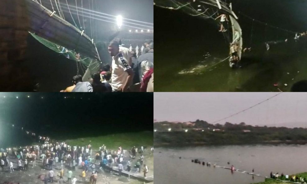 Srušio se viseći most u indijskoj državi Gujarat